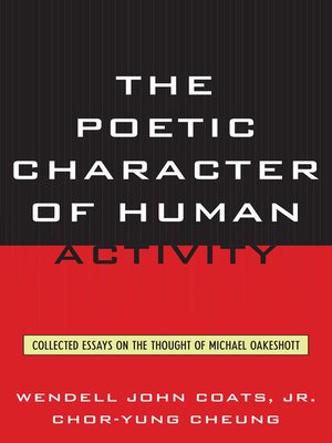 cover image of The Poetic Character of Human Activity